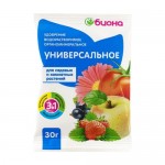 Удобрение водорастворимое, Биона, 30 г, в ассортименте