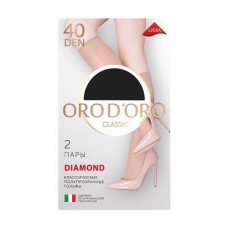 Гольфы женские Diamond, Orod'oro, 40 den, 2 пары, в ассортименте в магазинах FixPrice