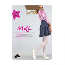 Колготки детские GIRL, OMSA, 40 den, в ассортименте в магазинах FixPrice