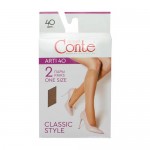 Женские гольфы, Conte, 40 den, 2 пары, в ассортименте Женские гольфы, Conte, 40 den, 2 пары, в ассортименте