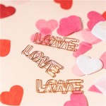 Скрепки декоративные Любовь, With Love, 8 шт., в ассортименте