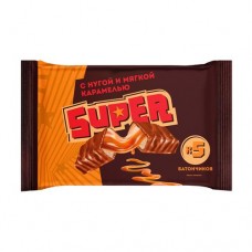 Батончик, Super, с нугой и карамелью, 5 шт., 200 г в магазинах FixPrice