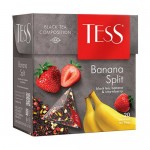 Чай чёрный Banana Split, TESS, 20 пирамидок, 36 г