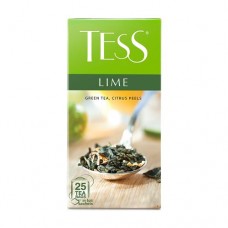 Чай зелёный, TESS, лайм, 25х1,5 г в магазинах FixPrice