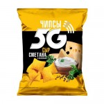 Чипсы пшеничные 5G, 225 г, в ассортименте
