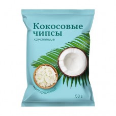 Кокосовые чипсы хрустящие, 50 г в магазинах FixPrice