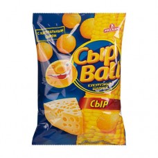 Кукурузные шарики СырBall, РУССКАРТ, сыр, 140 г в магазинах FixPrice