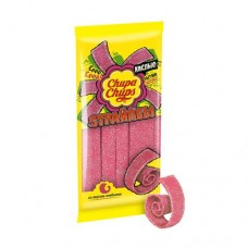 Мармелад Страйпсы, Chupa Chups, клубника, 120 г в магазинах FixPrice