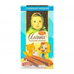 Молочный шоколад в стиках с молочной начинкой, 100 г