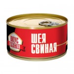 Мясные консервы Шея свиная, МГК, 325 г