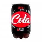 Напиток газированный Cola, Bubble Way, без сахара, 350 мл