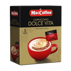 Напиток кофейный Cappuccino Dolce Vita, MacCoffee, 5х24 г в магазинах FixPrice