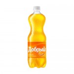 Напиток сильногазированный Апельсин, Добрый, с витамином С, 1 л