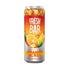 Напиток сильногазированный Оранж Бласт 1.0, Fresh Bar, 0,45 л в магазинах FixPrice