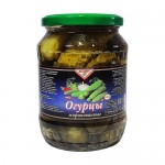 Огурцы маринованные, Делькофф, 720 мл