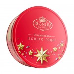 Печенье сдобное, REGNUM, в железной банке, 150 г, в ассортименте