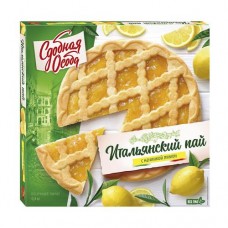 Пирог песочный с начинкой лимон Итальянский пай, Сдобная особа, 400 г в магазинах FixPrice