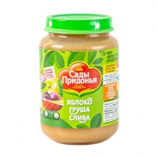 Пюре, Сады Придонья, яблоко-груша-слива, 170 г в магазинах FixPrice