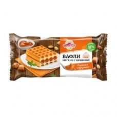 Вафли мягкие с начинкой, Аладушкин, варёная сгущёнка, 108 г в магазинах FixPrice