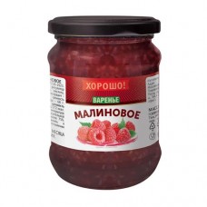 Варенье малиновое, Хорошо!, стерилизованное, 310 г в магазинах FixPrice