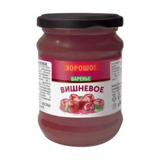 Варенье вишнёвое, Хорошо!, стерилизованное, 310 г в магазинах FixPrice