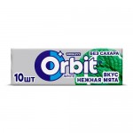Жевательная резинка Нежная мята, Orbit, 13,6 г
