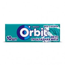 Жевательная резинка Прохладная мята, Orbit, 13,6 г в магазинах FixPrice