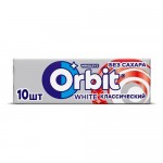 Жевательная резинка White Классический, Orbit, 13,6 г
