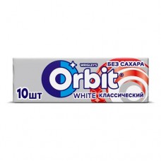 Жевательная резинка White Классический, Orbit, 13,6 г в магазинах FixPrice