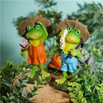 Декорация садовая Лягушонок-садовод, GreenArt, в ассортименте Декорация садовая Лягушонок-садовод, GreenArt, в ассортименте