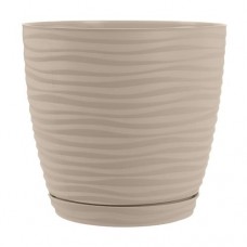 Горшок для цветов с поддоном Лиана, Старина, 4,3 л, в ассортименте в магазинах FixPrice