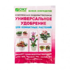 Универсальное удобрение для комнатных растений, ОЖЗ Кузнецова, 50 г в магазинах FixPrice
