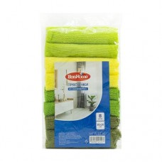 Тряпочки из микрофибры, BonHome, 8 шт., в ассортименте в магазинах FixPrice Тряпочки из микрофибры, BonHome, 8 шт., в ассортименте в магазинах FixPrice