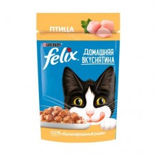 Влажный корм для кошек, Felix, птица, 75 г в магазинах FixPrice Влажный корм для кошек, Felix, птица, 75 г в магазинах FixPrice