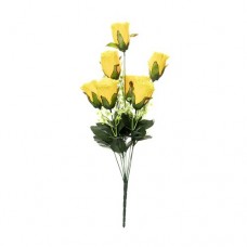 Цветок искусственный Роза кустовая, 60 см, в ассортименте в магазинах FixPrice