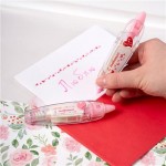 Декоративная корректирующая лента Люблю, With Love, в ассортименте