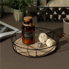 Декоративный поднос с металлическим бортиком, 24х24х5 см в магазинах FixPrice