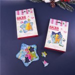 Фигурный деревянный пазл с предсказанием, PREZENT, в ассортименте Фигурный деревянный пазл с предсказанием, PREZENT, в ассортименте