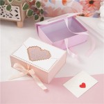 Коробка подарочная С любовью, With Love, 17х13х6 см, в ассортименте Коробка подарочная С любовью, With Love, 17х13х6 см, в ассортименте