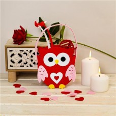 Корзинка фетровая Совушка, With Love, в ассортименте в магазинах FixPrice