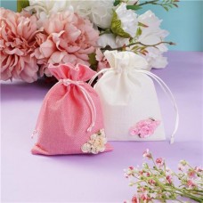 Мешочек подарочный, With Love, 12х15,5 см, в ассортименте в магазинах FixPrice