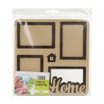 Мультирамка на 3 фото, PREZENT, 330х325 см, в ассортименте Мультирамка на 3 фото, PREZENT, 330х325 см, в ассортименте