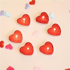 Набор чайных свечей Сердца, With Love, 6 шт., в ассортименте в магазинах FixPrice