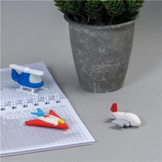 Набор ластиков Транспорт, Men's Direction, 4 шт., в ассортименте в магазинах FixPrice