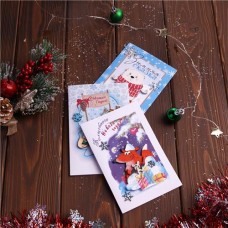 Открытка ручной работы С новым годом!, Дрим Дизайн, в ассортименте в магазинах FixPrice