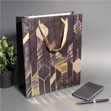 Пакет подарочный Сен үшін, Men’s Direction, 26х32х10 см, в ассортименте в магазинах FixPrice