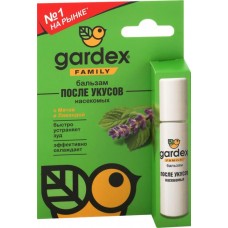 Бальзам роликовый GARDEX Family с мятой и лавандой, после укусов насекомых, 7мл в магазинах Лента