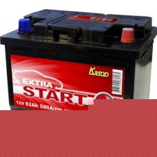 Аккумуляторная батарея EXTRA START 6CT-62N R+L2 в магазинах Лента