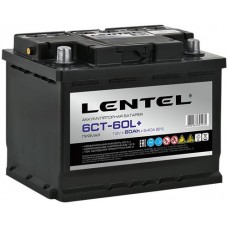 Аккумуляторная батарея LENTEL 6СТ-60L+ прямая в магазинах Лента
