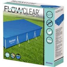 Тент для каркасного бассейна BESTWAY Flowclear 410х226см, Арт. 58107 в магазинах Лента